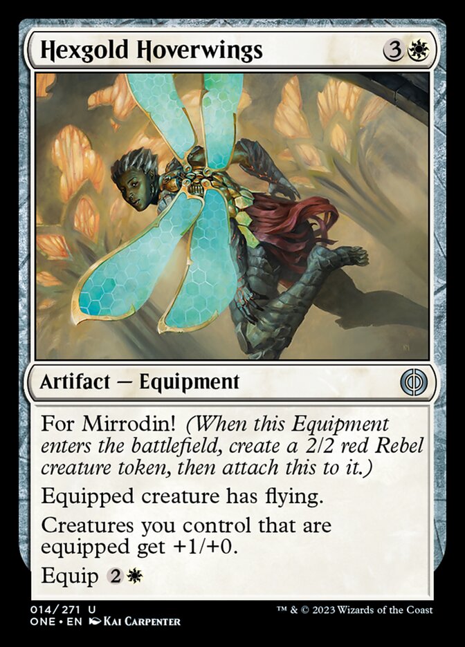 Hexgold Hoverwings [Phyrexia: All Will Be One] | Red Riot Games CA