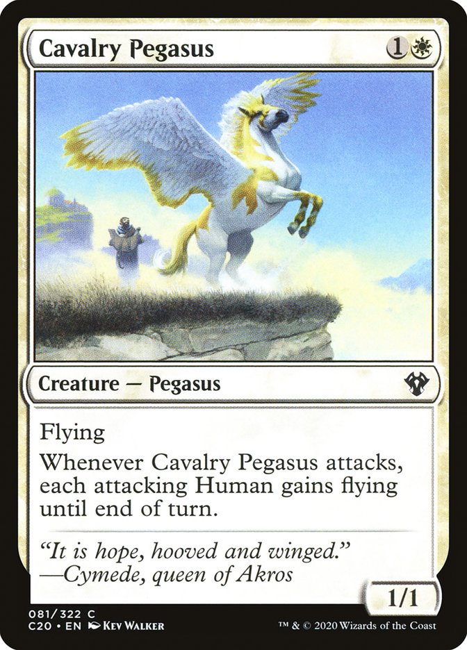 Cavalry Pegasus [Commander 2020] | Red Riot Games CA