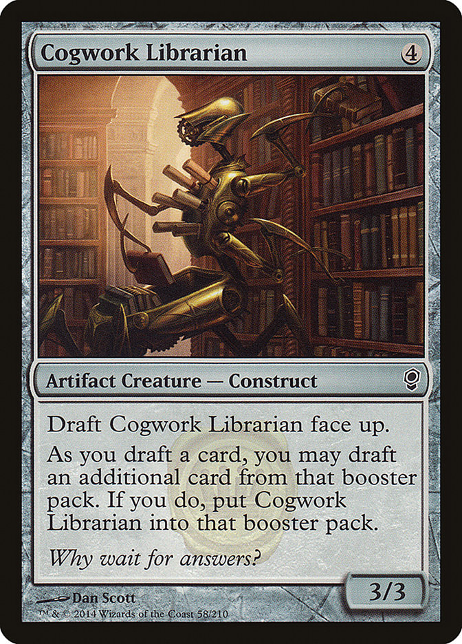 Cogwork Librarian [Conspiracy] | Red Riot Games CA