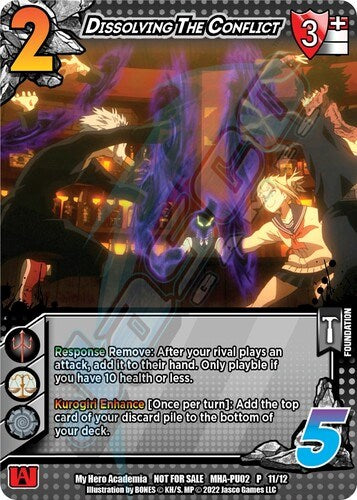 Dissolving The Conflict [Promo Cards]