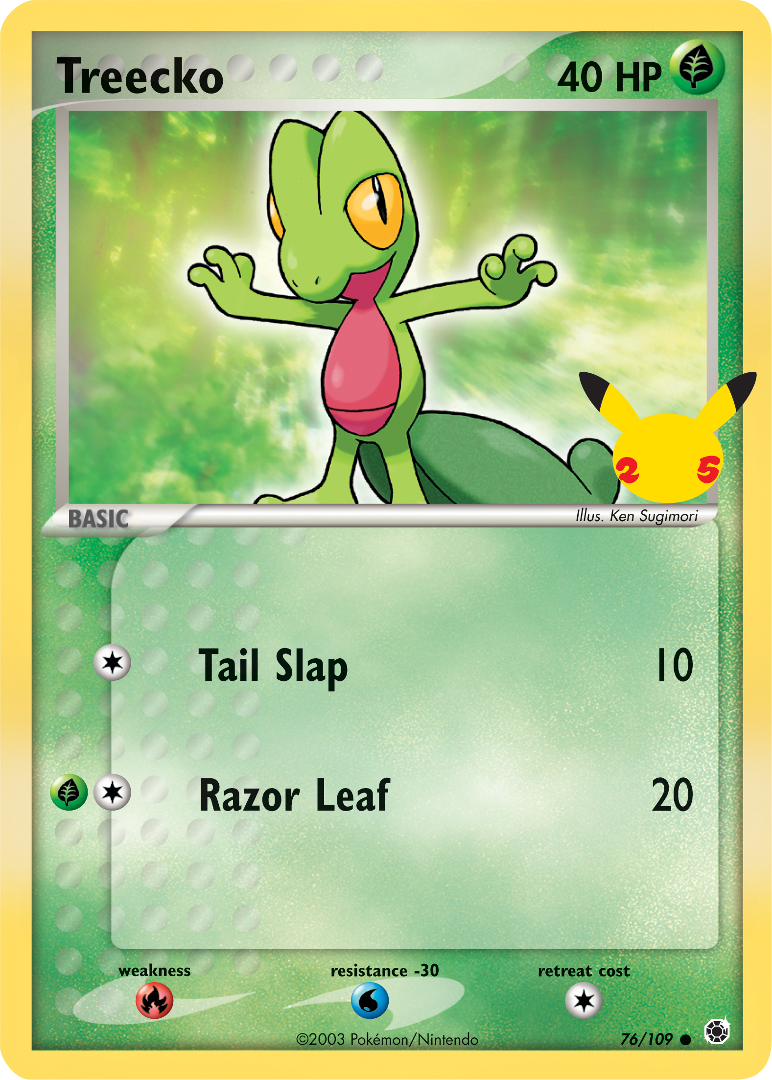 Treecko (76/109) [First Partner Pack] | Red Riot Games CA