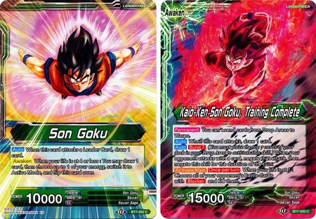 Son Goku // Kaio-Ken Son Goku, Training Complete (BT7-050) [Assault of the Saiyans] | Red Riot Games CA