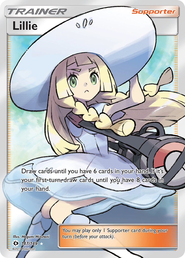 Lillie (147/149) [Sun & Moon: Base Set] | Red Riot Games CA