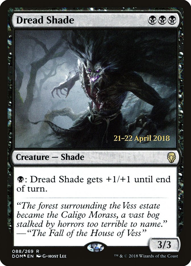 Dread Shade [Dominaria Prerelease Promos]