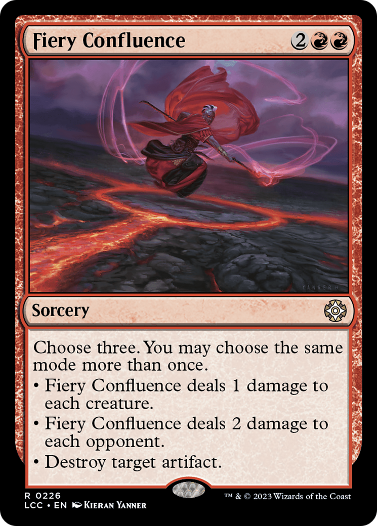 Fiery Confluence [The Lost Caverns of Ixalan Commander] | Red Riot Games CA