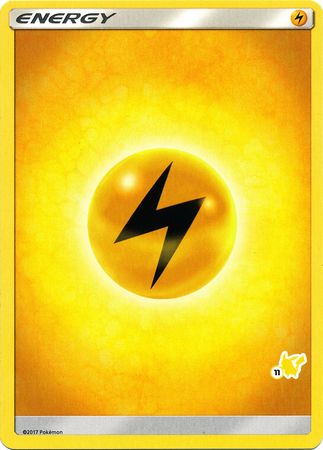 Lightning Energy (Pikachu Stamp #11) [Battle Academy 2020] | Red Riot Games CA