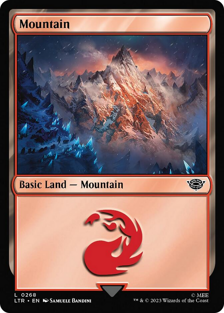 Mountain (268) [The Lord of the Rings: Tales of Middle-Earth] | Red Riot Games CA