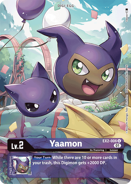 Yaamon [EX2-006] (Alternate Art) [Digital Hazard] | Red Riot Games CA