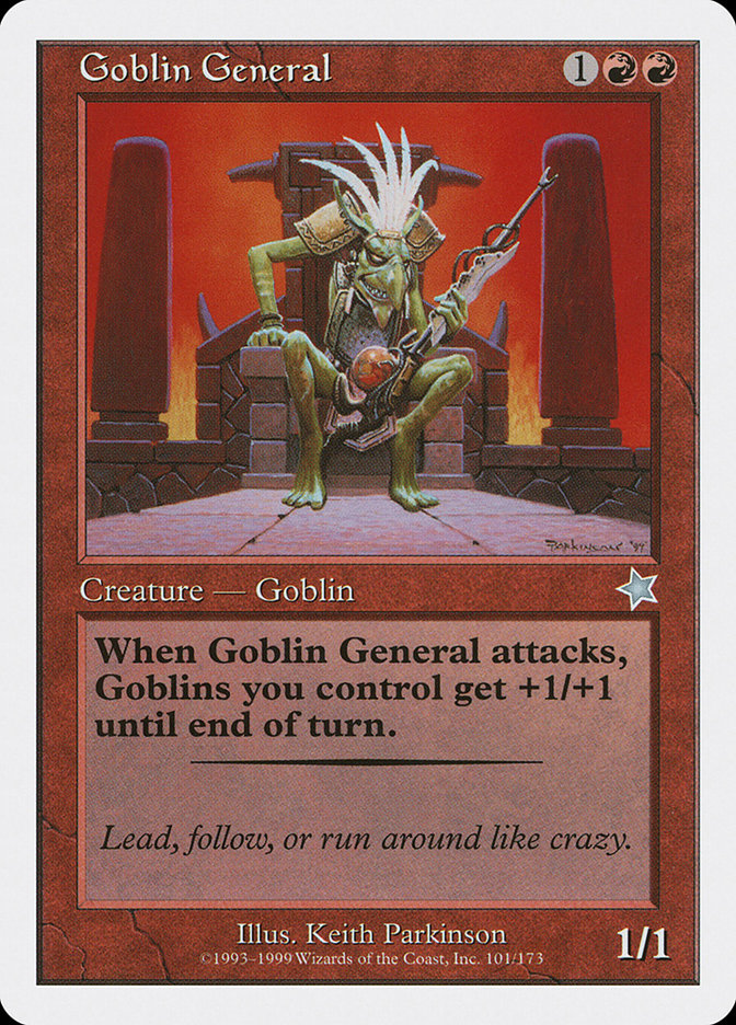 Goblin General [Starter 1999] | Red Riot Games CA