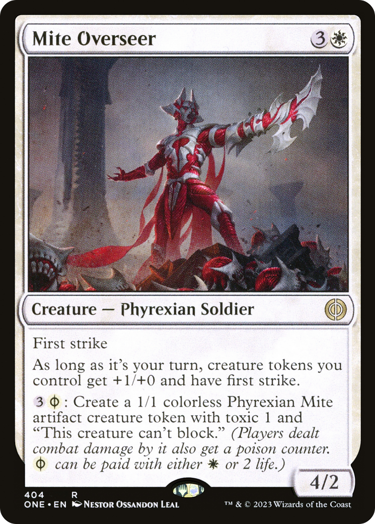 Mite Overseer [Phyrexia: All Will Be One] | Red Riot Games CA