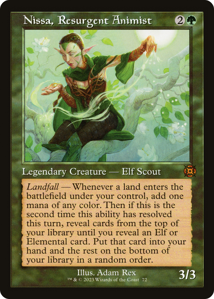 Nissa, Resurgent Animist (Retro) [March of the Machine: The Aftermath] | Red Riot Games CA