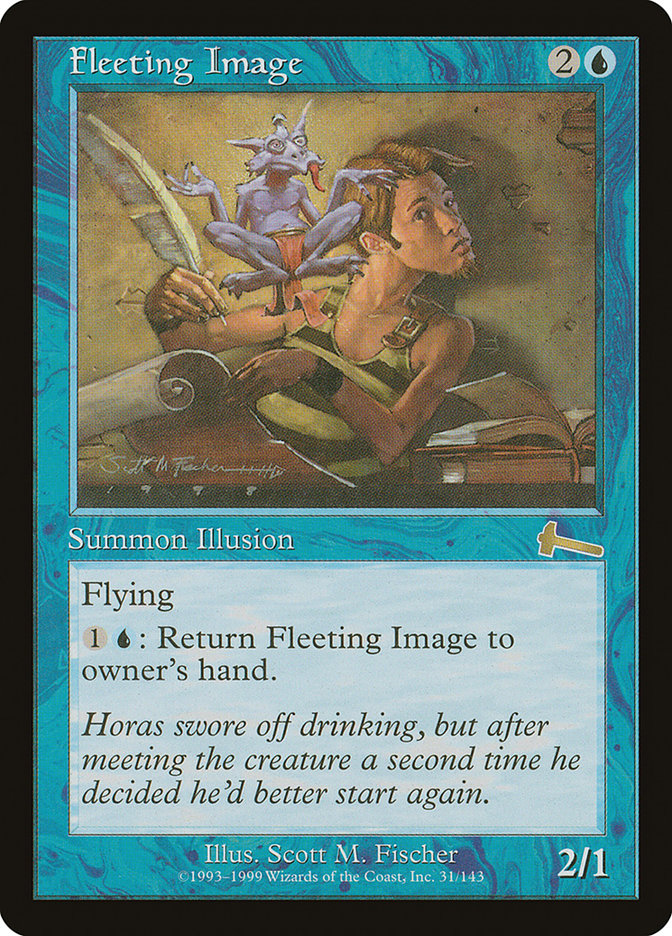 Fleeting Image [Urza's Legacy] | Red Riot Games CA