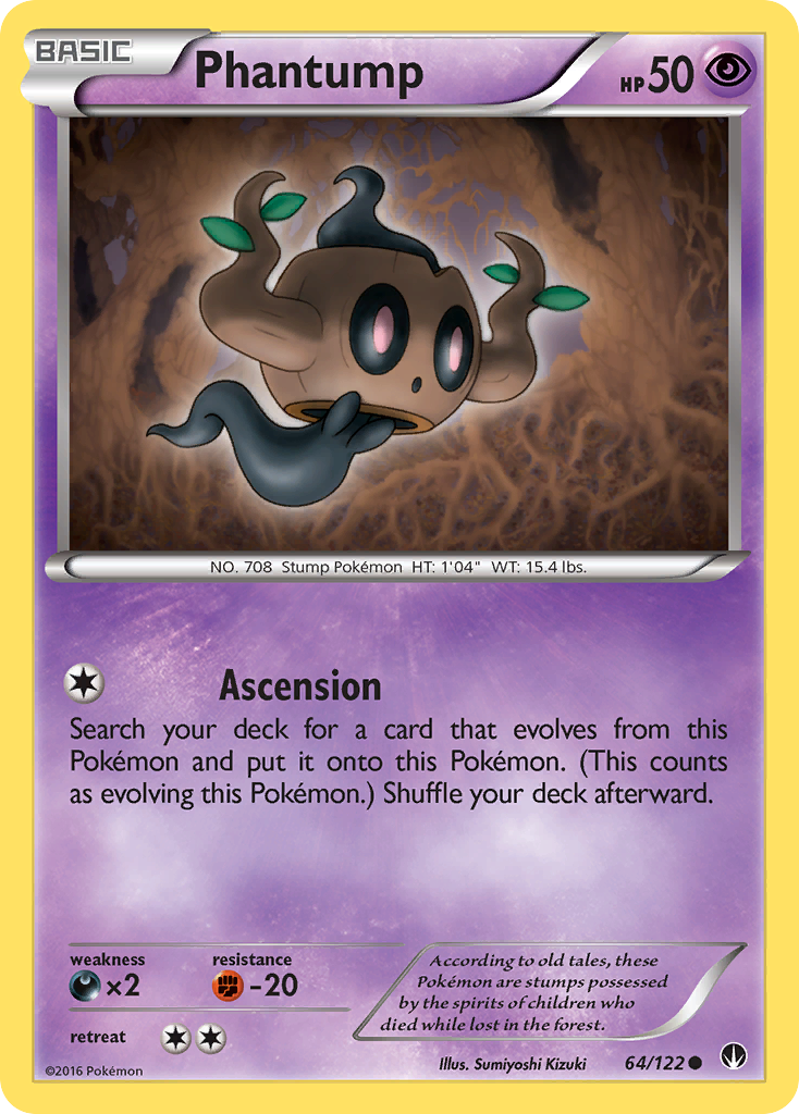 Phantump (64/122) [XY: BREAKpoint] | Red Riot Games CA
