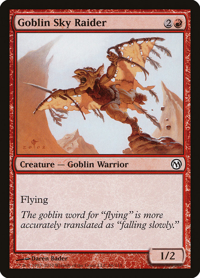 Goblin Sky Raider [Duels of the Planeswalkers] | Red Riot Games CA