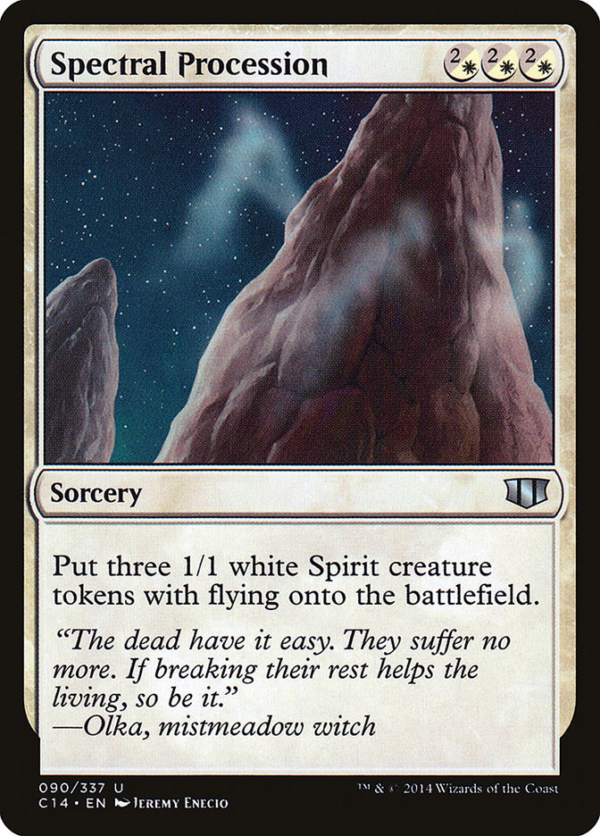 Spectral Procession [Commander 2014] | Red Riot Games CA