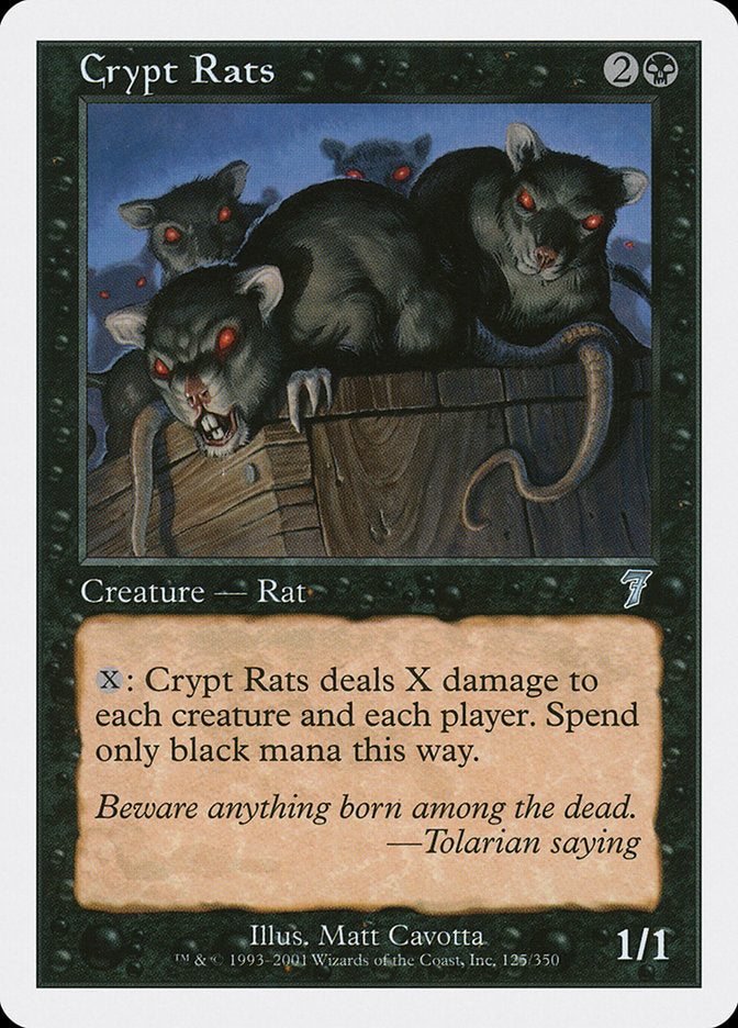 Crypt Rats [Seventh Edition] | Red Riot Games CA