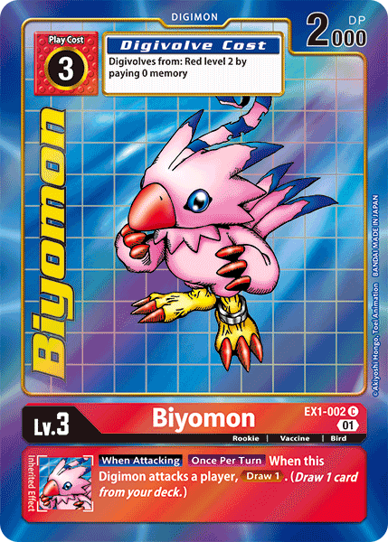 Biyomon [EX1-002] (Alternate Art) [Classic Collection] | Red Riot Games CA