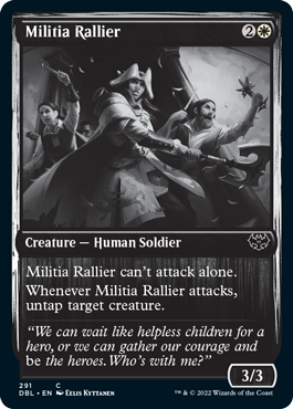 Militia Rallier [Innistrad: Double Feature] | Red Riot Games CA