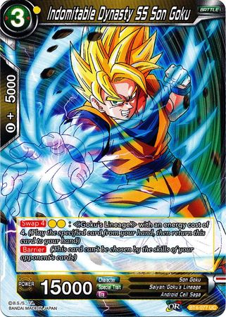Indomitable Dynasty SS Son Goku (BT4-077) [Colossal Warfare] | Red Riot Games CA