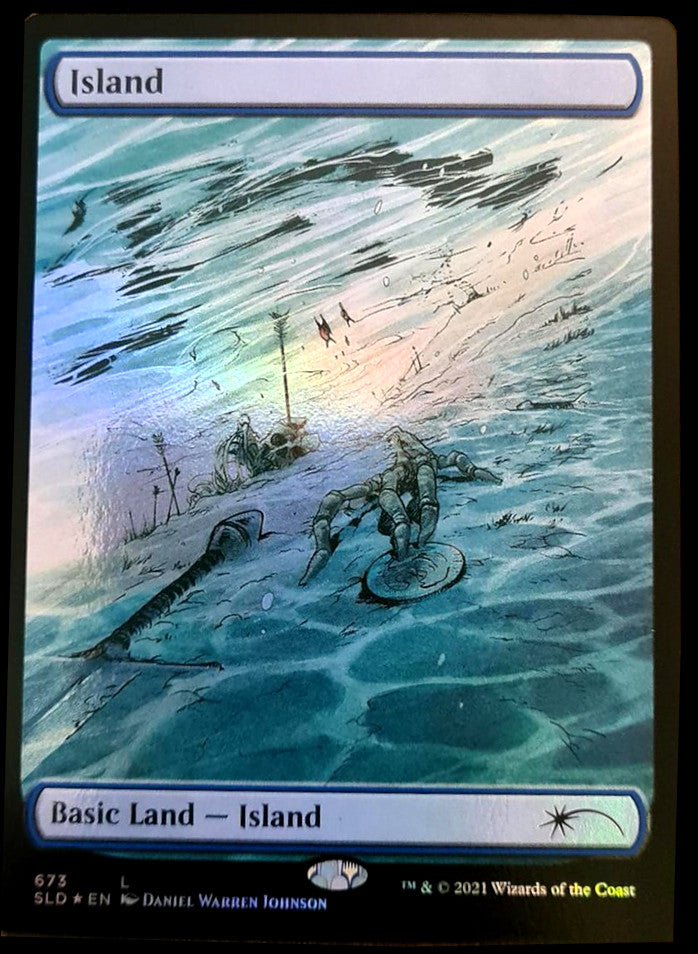 Island (673) [Secret Lair Drop Promos] | Red Riot Games CA