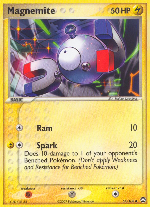 Magnemite (54/108) [EX: Power Keepers] | Red Riot Games CA