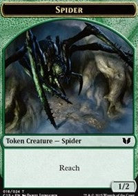 Spider // Dragon Double-Sided Token [Commander 2015 Tokens] | Red Riot Games CA