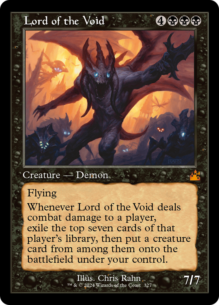 Lord of the Void (Retro Frame) [Ravnica Remastered] | Red Riot Games CA