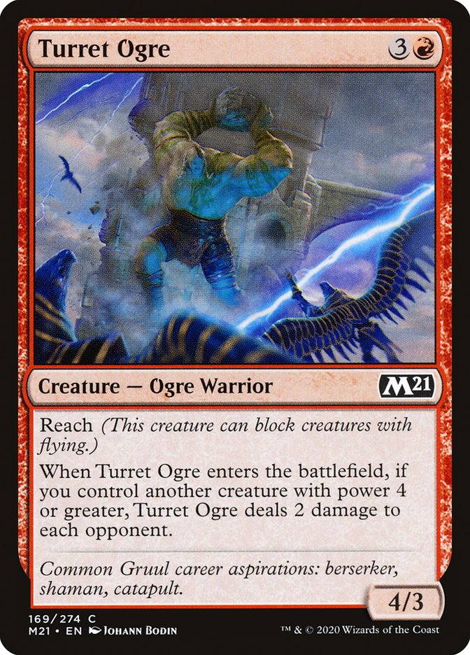 Turret Ogre [Core Set 2021] | Red Riot Games CA