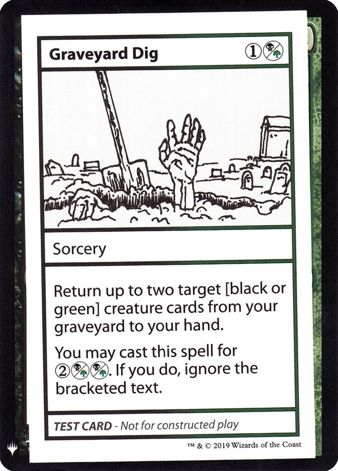 Graveyard Dig [Mystery Booster Playtest Cards] | Red Riot Games CA