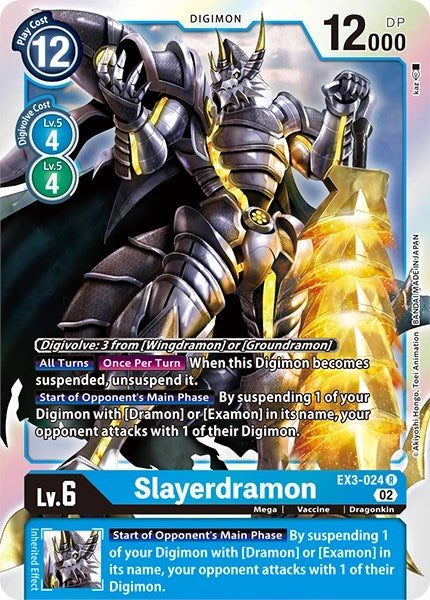 Slayerdramon [EX3-024] [Revision Pack Cards] | Red Riot Games CA