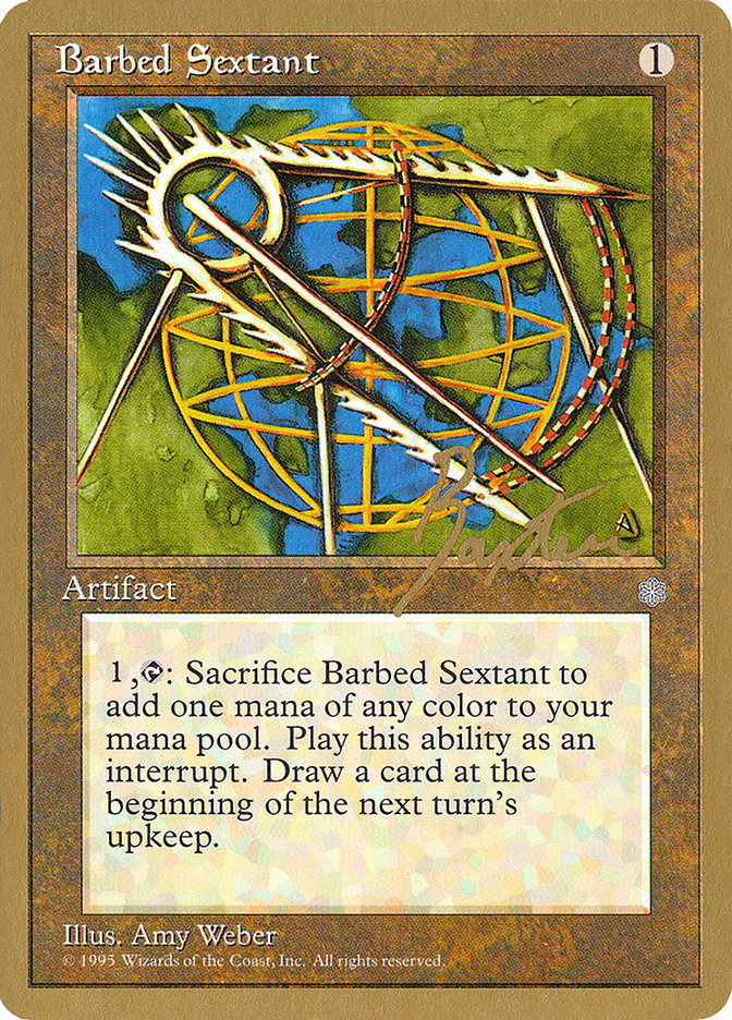 Barbed Sextant (George Baxter) [Pro Tour Collector Set] | Red Riot Games CA
