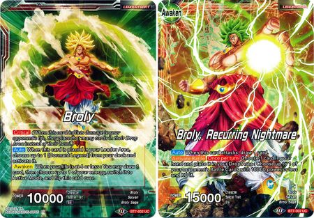 Broly // Broly, Recurring Nightmare (BT7-002) [Assault of the Saiyans] | Red Riot Games CA