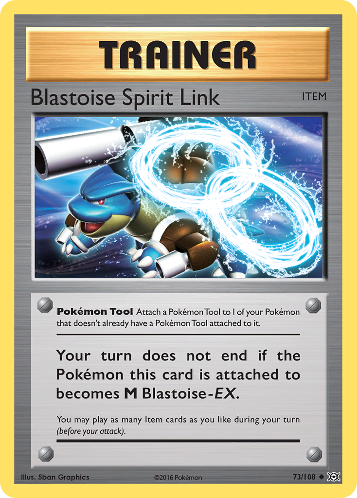 Blastoise Spirit Link (73/108) [XY: Evolutions] | Red Riot Games CA