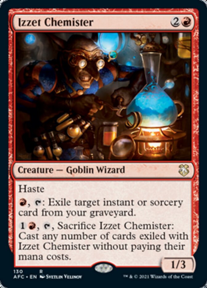 Izzet Chemister [Dungeons & Dragons: Adventures in the Forgotten Realms Commander] | Red Riot Games CA