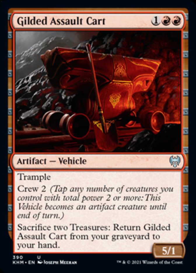 Gilded Assault Cart [Kaldheim] | Red Riot Games CA