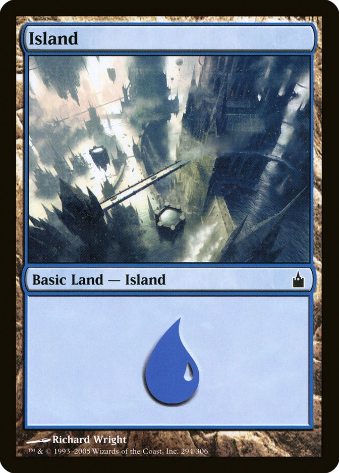 Island (294) [Ravnica: City of Guilds] | Red Riot Games CA