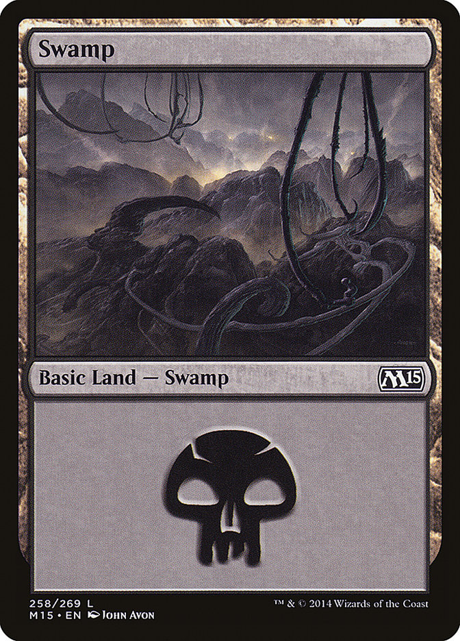 Swamp (258) [Magic 2015] | Red Riot Games CA