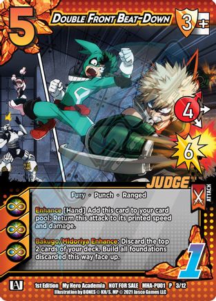Double Front Beat-Down (Judge) [Promo Cards]