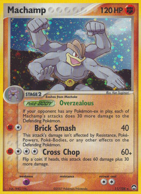 Machamp (11/108) [EX: Power Keepers] | Red Riot Games CA