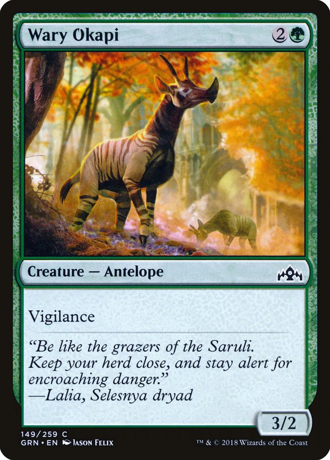 Wary Okapi [Guilds of Ravnica] | Red Riot Games CA
