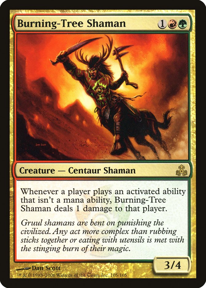 Burning-Tree Shaman [Guildpact] | Red Riot Games CA