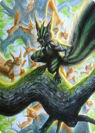 Chatterfang, Squirrel General Art Card (67) [Modern Horizons 2 Art Series] | Red Riot Games CA