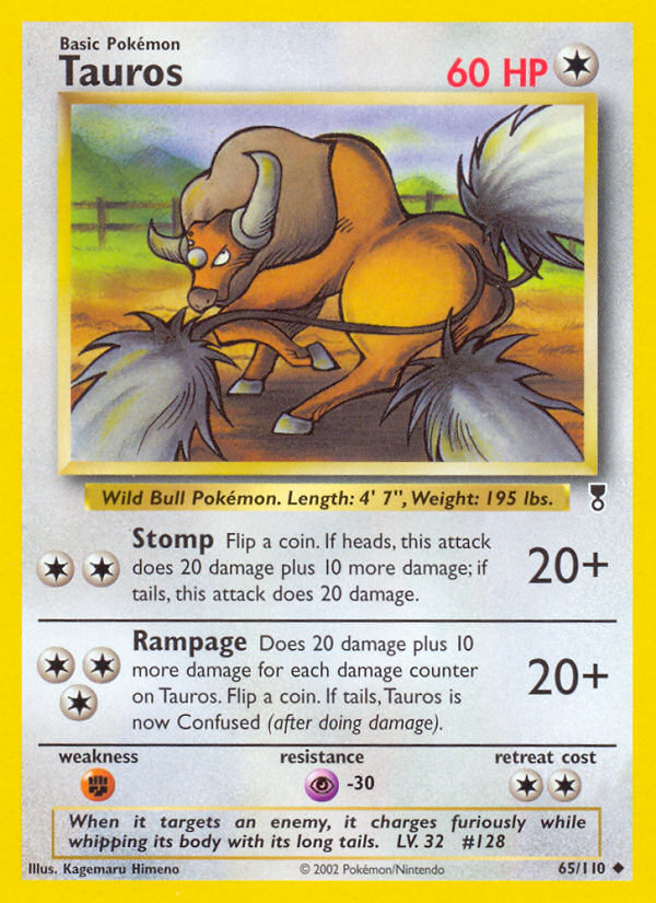 Tauros (65/110) [Legendary Collection] | Red Riot Games CA