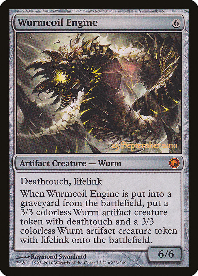 Wurmcoil Engine [Scars of Mirrodin Prerelease Promos] | Red Riot Games CA