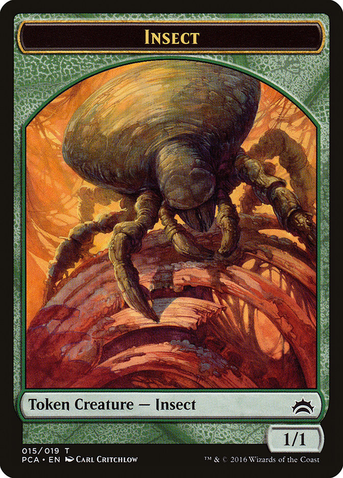 Insect Token [Planechase Anthology Tokens] | Red Riot Games CA