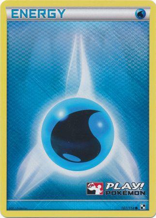 Water Energy (107/114) (Play Pokemon Promo) [Black & White: Base Set] | Red Riot Games CA