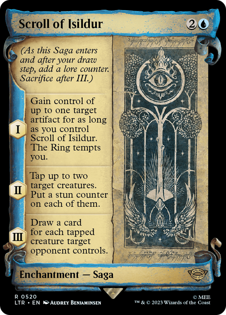 Scroll of Isildur [The Lord of the Rings: Tales of Middle-Earth Showcase Scrolls] | Red Riot Games CA