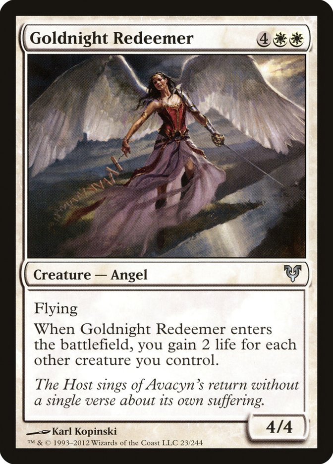 Goldnight Redeemer [Avacyn Restored] | Red Riot Games CA