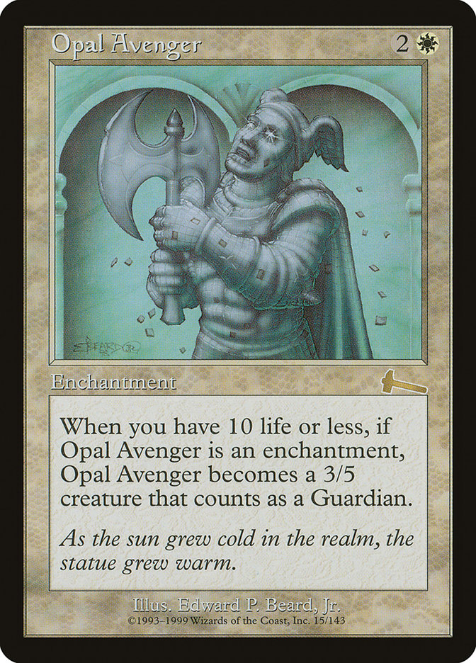 Opal Avenger [Urza's Legacy] | Red Riot Games CA