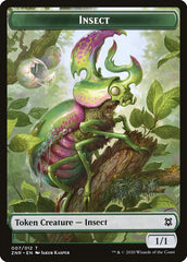 Illusion // Insect Double-Sided Token [Zendikar Rising Tokens] | Red Riot Games CA